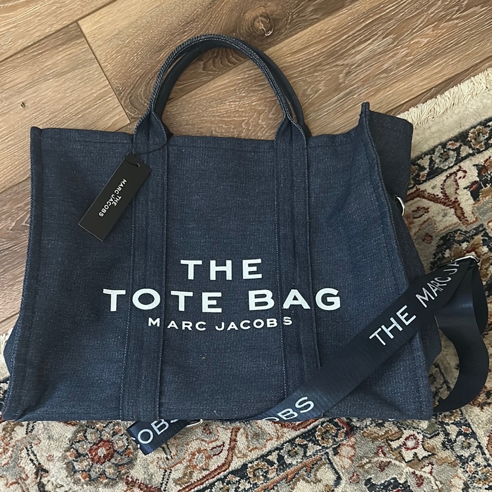 Marc Jacobs Blue Tote Bag